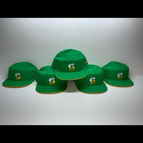 Subway Official Item SnapBack Work Hats 5 Total - Picture 1 of 9
